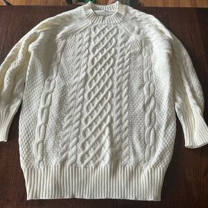 Women’s oversized sweater dress size large